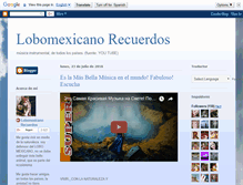 Tablet Screenshot of lobomexicanorecuerdos.blogspot.com