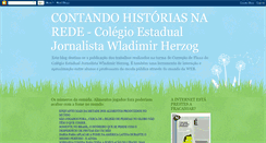 Desktop Screenshot of contandohistoriasnarede.blogspot.com
