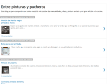 Tablet Screenshot of entrepinturasypucheros.blogspot.com