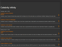 Tablet Screenshot of celebrity-infinity.blogspot.com