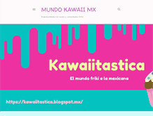 Tablet Screenshot of kawaiitastica.blogspot.com