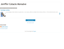 Tablet Screenshot of jenifercotacios.blogspot.com