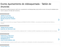 Tablet Screenshot of aldeaquemada.blogspot.com