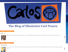 Tablet Screenshot of carlpearce.blogspot.com