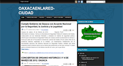 Desktop Screenshot of oaxacaenlared-notasdeldia.blogspot.com