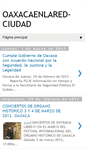 Mobile Screenshot of oaxacaenlared-notasdeldia.blogspot.com
