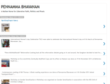 Tablet Screenshot of pennammabhavanam.blogspot.com