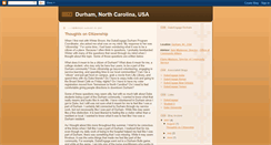 Desktop Screenshot of dukeengage2007durham.blogspot.com