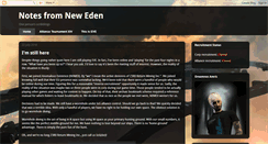 Desktop Screenshot of newedennotes.blogspot.com