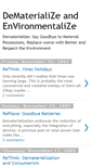 Mobile Screenshot of dematerialize.blogspot.com