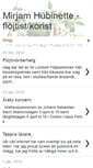 Mobile Screenshot of mirjamhubinette.blogspot.com