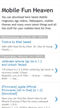 Mobile Screenshot of mobilefunheaven.blogspot.com