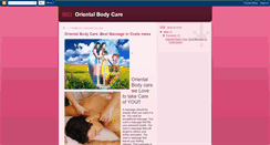 Desktop Screenshot of orientalbodycareoc.blogspot.com