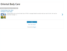 Tablet Screenshot of orientalbodycareoc.blogspot.com