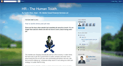 Desktop Screenshot of hr-thehumantouch.blogspot.com