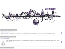 Tablet Screenshot of kiss-the-cooks.blogspot.com