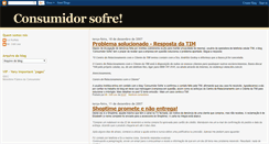 Desktop Screenshot of consumidorsofre.blogspot.com