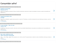 Tablet Screenshot of consumidorsofre.blogspot.com