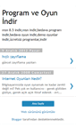 Mobile Screenshot of programveoyunindir.blogspot.com