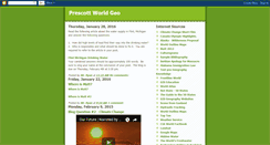 Desktop Screenshot of prescottworldgeo.blogspot.com