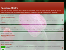 Tablet Screenshot of justkanishk.blogspot.com