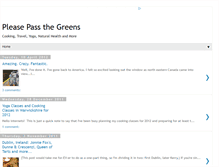 Tablet Screenshot of pleasepassthegreens.blogspot.com