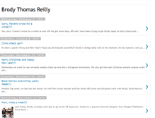 Tablet Screenshot of brodythomasreilly.blogspot.com