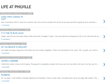 Tablet Screenshot of lifeatphilville.blogspot.com