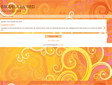 Tablet Screenshot of laescuelaenred.blogspot.com
