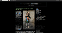 Desktop Screenshot of courthouseconfessions.blogspot.com