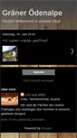Mobile Screenshot of oedenalpe.blogspot.com