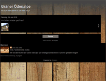 Tablet Screenshot of oedenalpe.blogspot.com