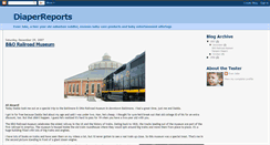 Desktop Screenshot of diaperreports.blogspot.com