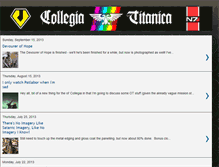 Tablet Screenshot of collegiatitanica.blogspot.com