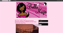 Desktop Screenshot of bellanaija.blogspot.com