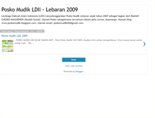 Tablet Screenshot of poskomudik.blogspot.com