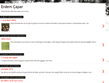 Tablet Screenshot of erdemcapar.blogspot.com