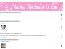 Tablet Screenshot of marinabordadoscruz.blogspot.com