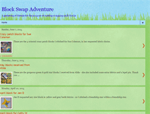 Tablet Screenshot of blockswapadventure2.blogspot.com