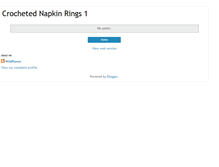 Tablet Screenshot of crochetednapkinrings1.blogspot.com