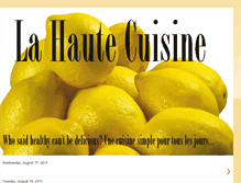 Tablet Screenshot of la-haute-cuisine.blogspot.com
