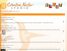 Tablet Screenshot of creativenectar.blogspot.com