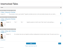 Tablet Screenshot of intertwinedtales.blogspot.com