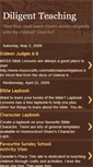 Mobile Screenshot of diligentteaching.blogspot.com