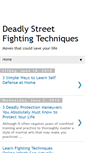 Mobile Screenshot of deadlystreetfightingtechniques.blogspot.com