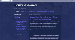 Desktop Screenshot of laurajanota.blogspot.com