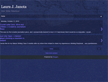 Tablet Screenshot of laurajanota.blogspot.com