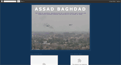 Desktop Screenshot of lionofbaghdad.blogspot.com