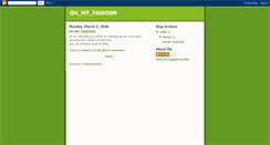 Desktop Screenshot of ohmyfashion.blogspot.com