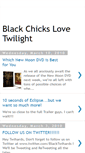 Mobile Screenshot of blackchickslovetwilight.blogspot.com
